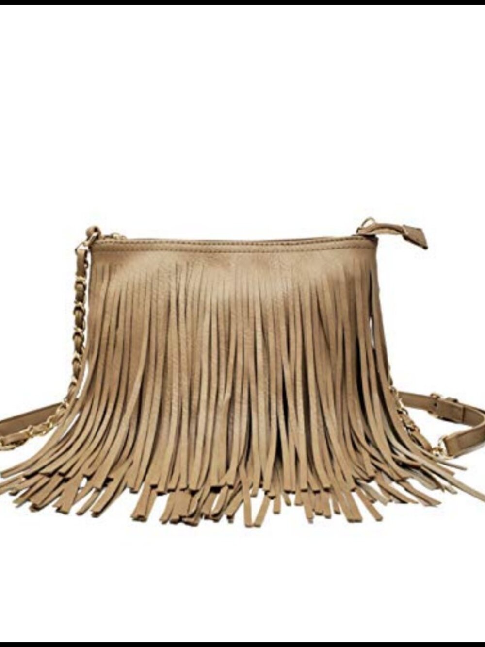 Solene Fringe Crossbody Shoulder Bag Tassel Messenger Western Purse for Women